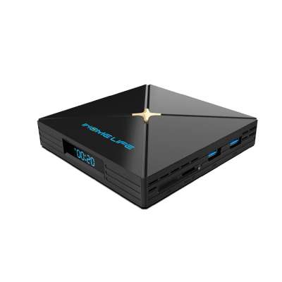 YSE AIR Amlogic S922X Wifi 2.4/5G Android TV Box Free Test Africa Euro Indian Arabic Box